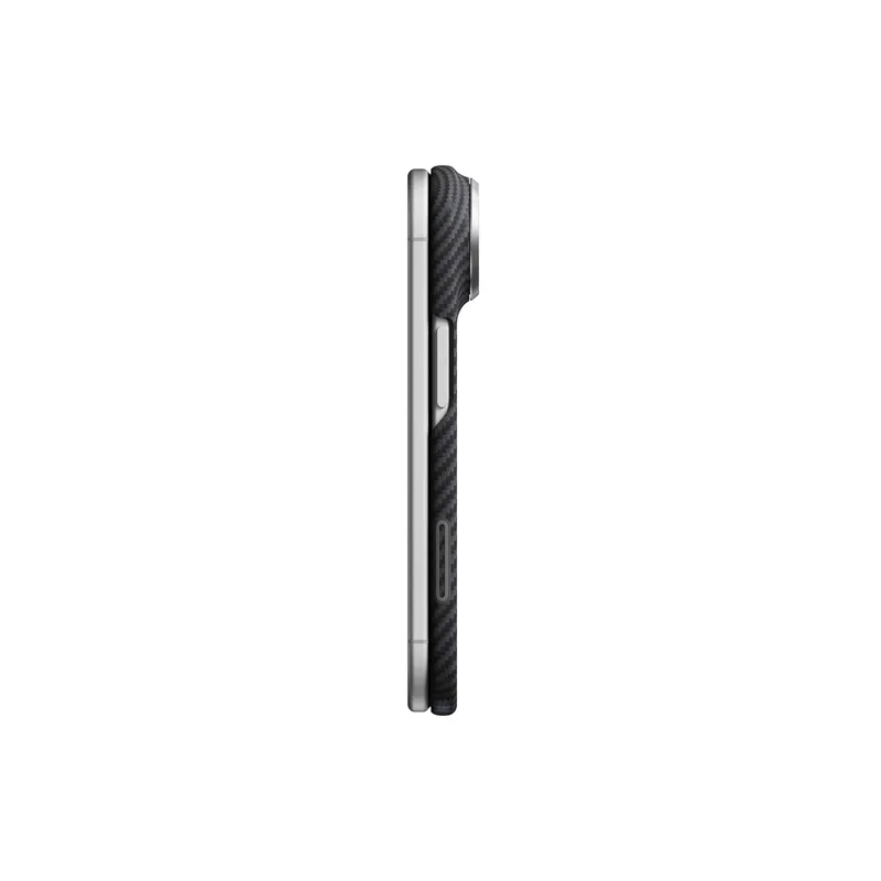 Pitaka Edge MagSafe Bak+Gångjärn Fodral Apple iPhone Duo Svart/Grå - 5436940