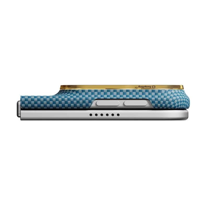 Pitaka Edge MagSafe Bak+Gångjärn Fodral Apple iPhone Duo Sunset 2.0 - 5436941