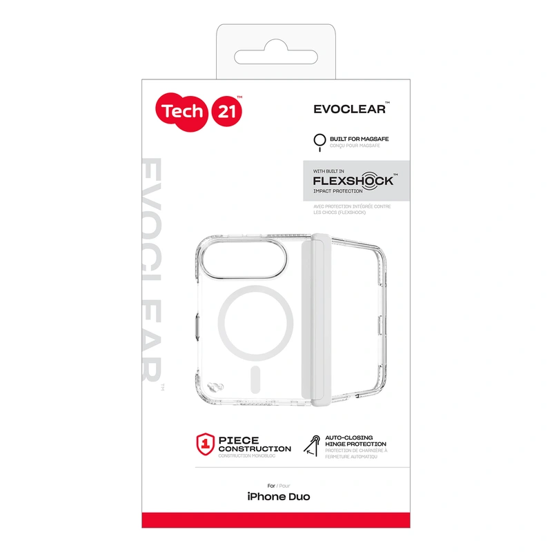 Tech21 Evo Clear MagSafe Apple iPhone Duo Transpar. - 5961158