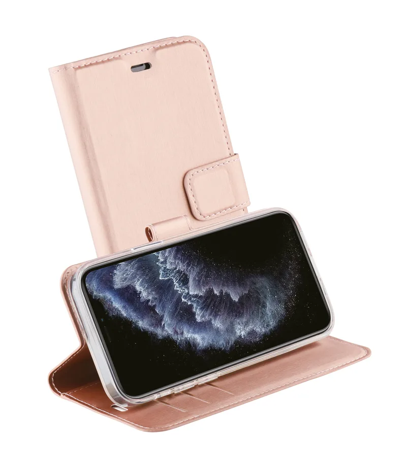 Vivanco Classic Plånboksfodral iPhone 12 Pro Max Rosa - 2862164