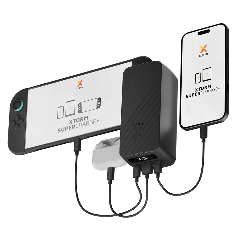 Xtorm Power Bank 40.000mAh 45W USB-C/C/A Svart - 9510301