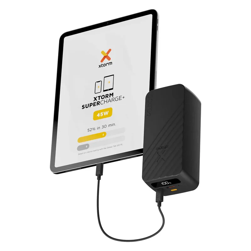 Xtorm Power Bank 40.000mAh 45W USB-C/C/A Svart - 9510301