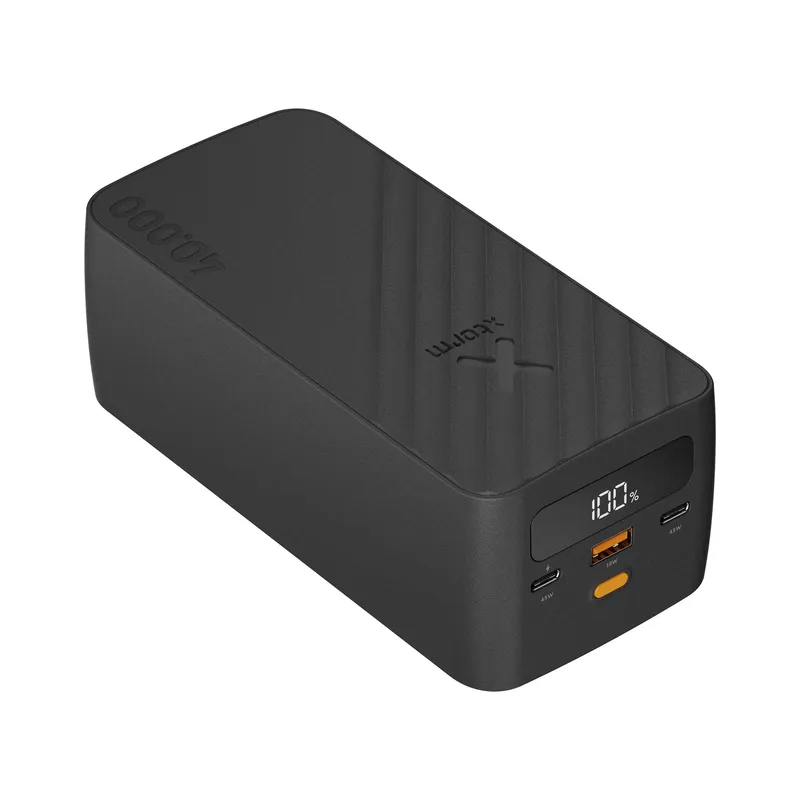 Xtorm Power Bank 40.000mAh 45W USB-C/C/A Svart - 9510301