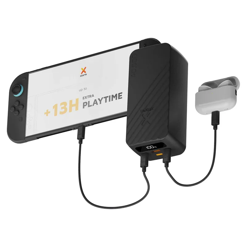 Xtorm Power Bank 40.000mAh 45W USB-C/C/A Svart - 9510301