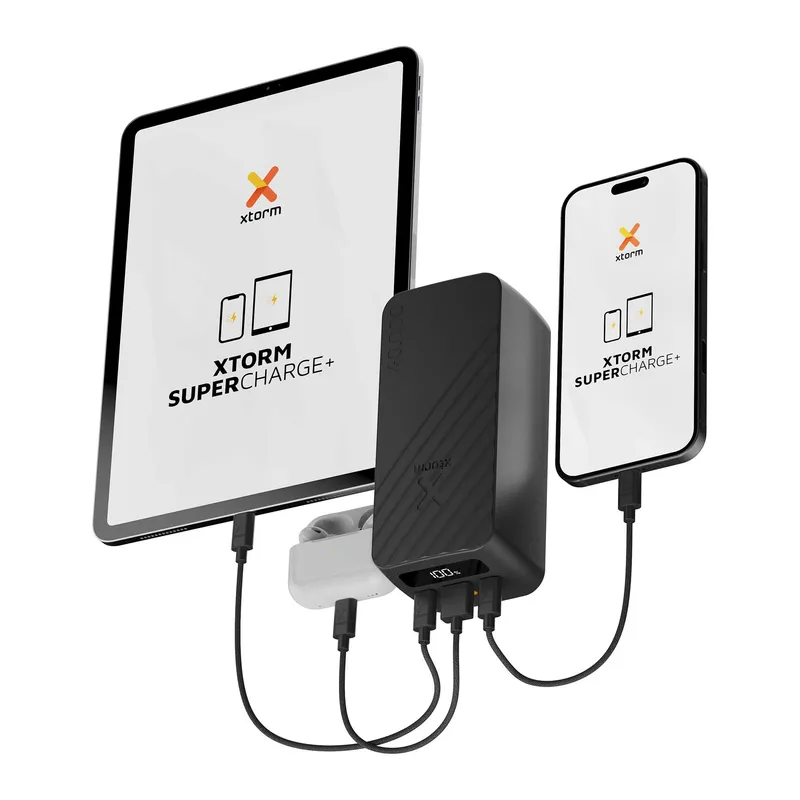Xtorm Power Bank 40.000mAh 45W USB-C/C/A Svart - 9510301