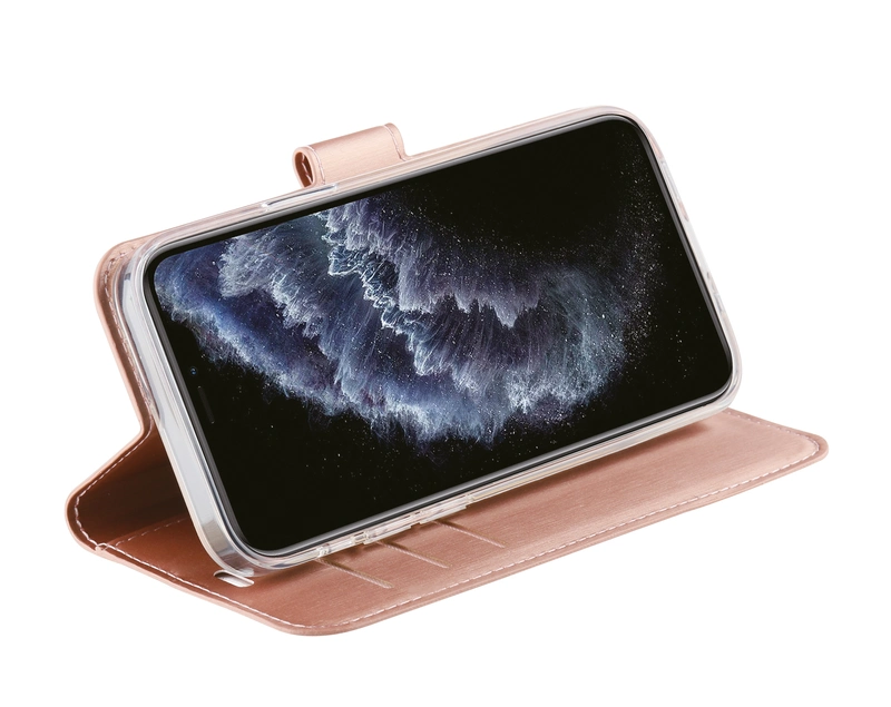 Vivanco Classic Plånboksfodral iPhone 12 Pro Max Rosa - 2862164