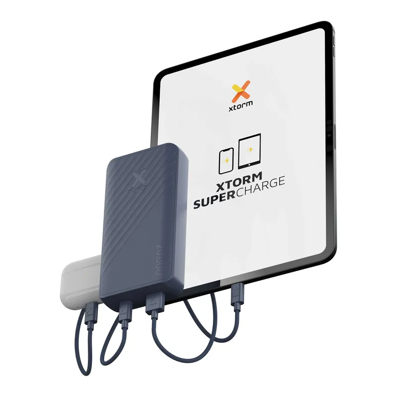 Xtorm Power Bank 20.000mAh 20W USB-C & USB-A Blå - 9510321