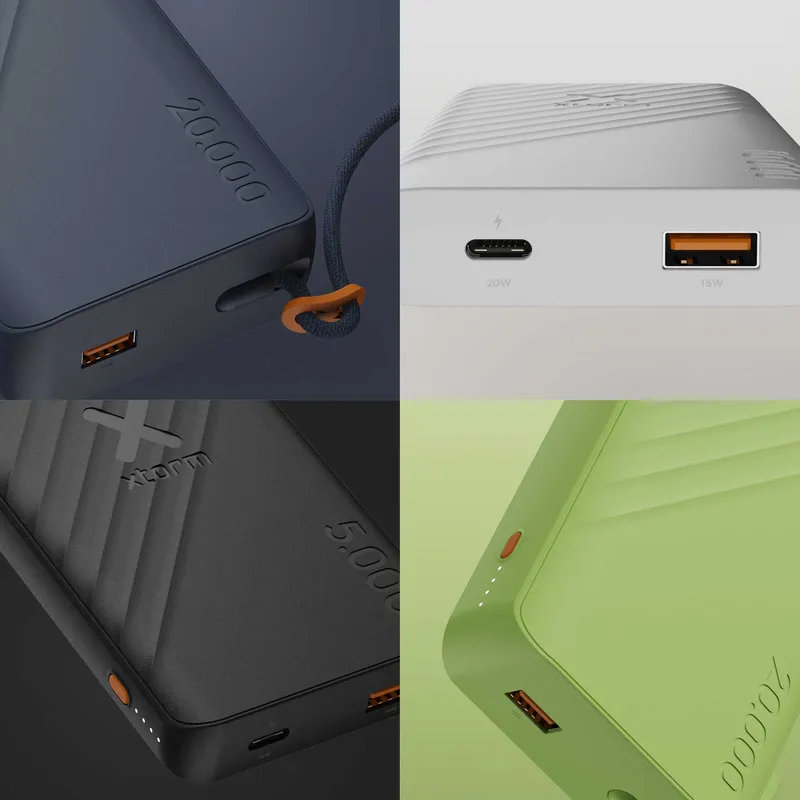 Xtorm Power Bank 10.000mAh 20W USB-C & USB-A Svart - 9510314