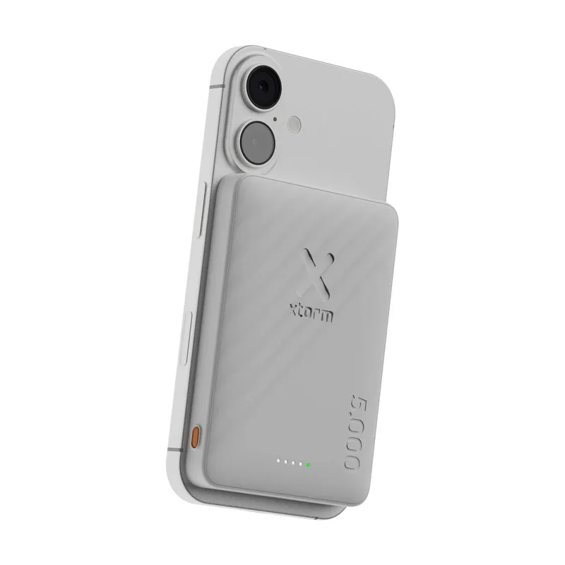 Xtorm Magnetisk Trådlös 15W Power Bank USB-C 5.000mAh Ice - 9510325