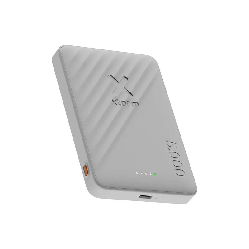 Xtorm Magnetisk Trådlös 15W Power Bank USB-C 5.000mAh Ice - 9510325