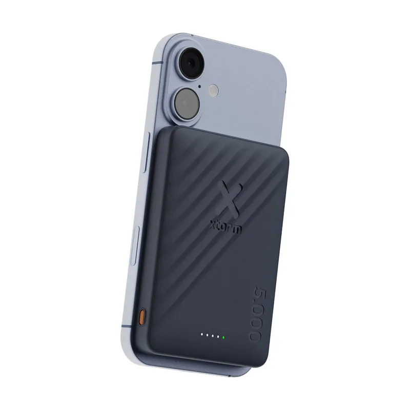 Xtorm Magnetisk Trådlös 15W Power Bank USB-C 5.000mAh Blå - 9510327