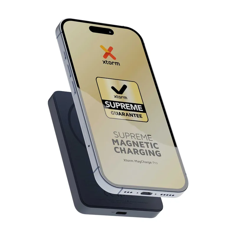 Xtorm Magnetisk Trådlös 15W Power Bank USB-C 5.000mAh Blå - 9510327