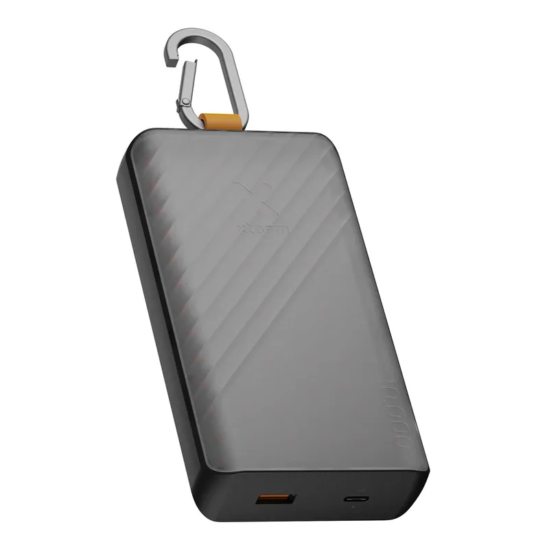 Xtorm Solcell Powerbank USB-A/C 10.000mAh/20W med ficklampa Svart - 9510355