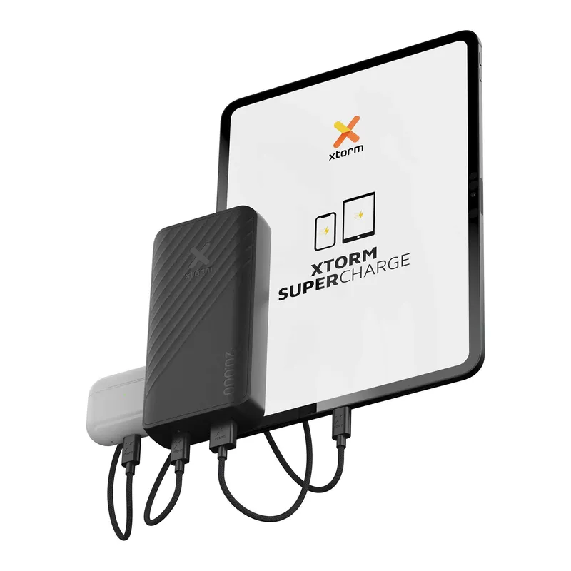 Xtorm Power Bank 20.000mAh 20W USB-C & USB-A Svart - 9510318