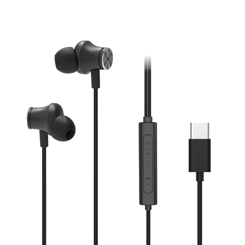 X2O USB-C ANC Silicone In-Ear Headset 1.2m Svart - 3410121