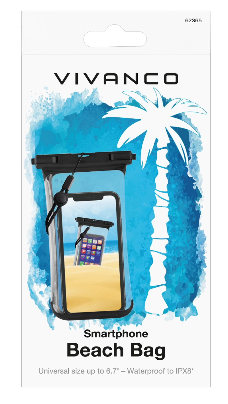 Vivanco Beach Bag Universal Vattentät påse 6.7