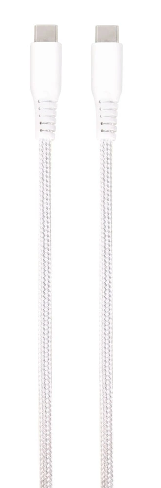 Vivanco Longlife USB-C/C 2.0 kabel 1.5m Vit - 2862398