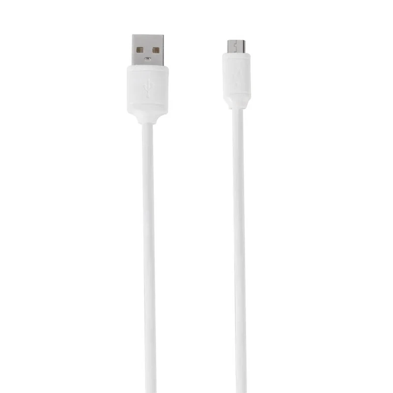 Vivanco Micro-USB Ladd-/Synk. kabel 1.2m Vit - 2862677