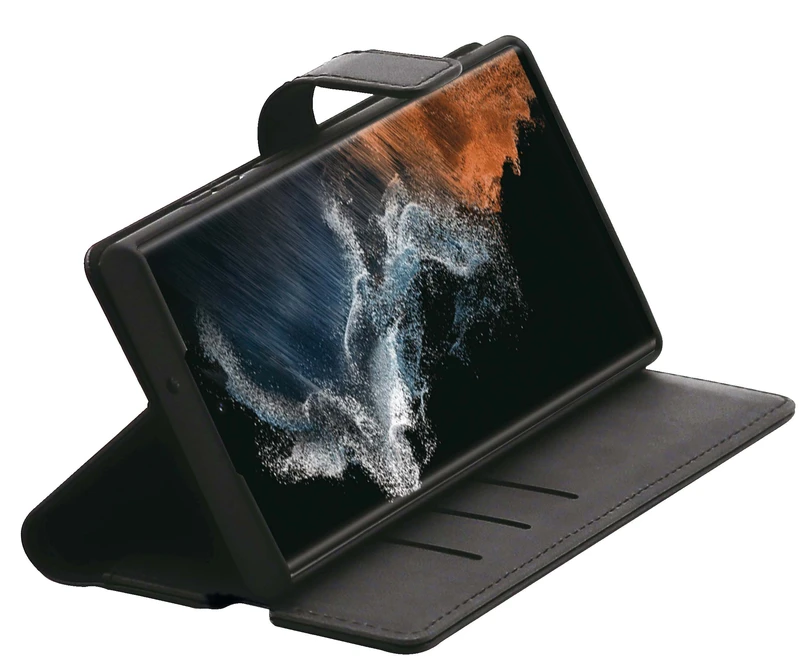 Vivanco Classic Plånboksfodral Galaxy S23 Ultra Svart - 2863519