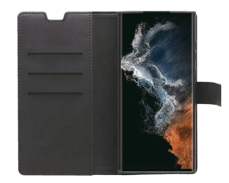 Vivanco Classic Plånboksfodral Galaxy S23 Ultra Svart - 2863519