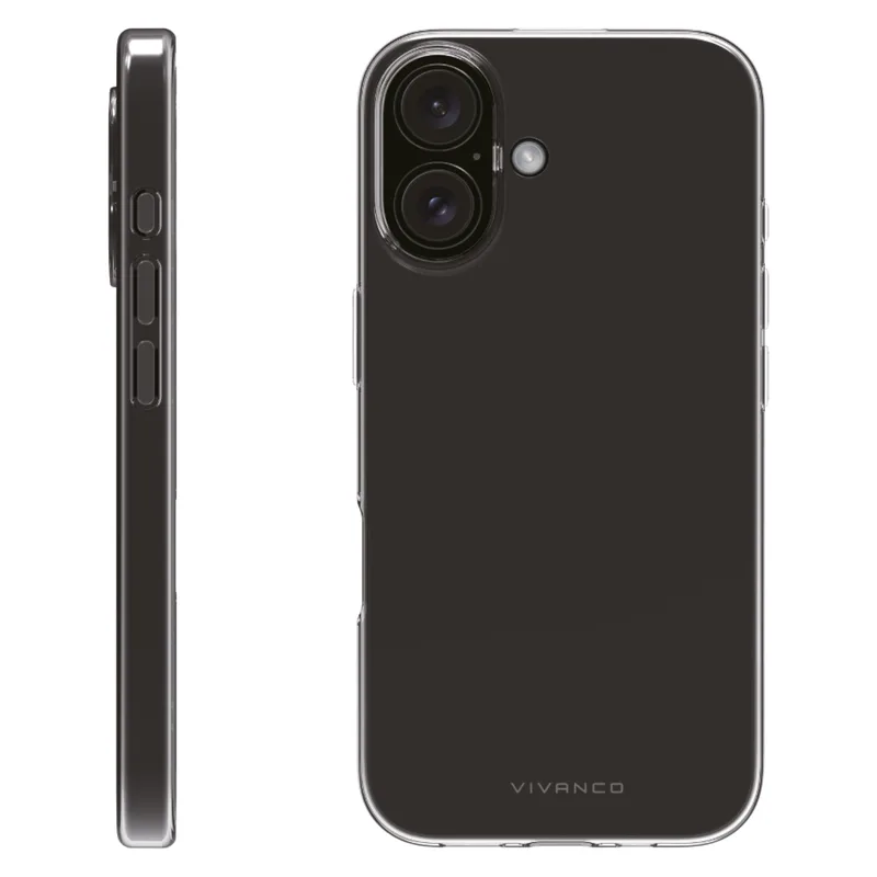 Vivanco Slim TPU skal iPhone 16 Plus Transparent - 2864238