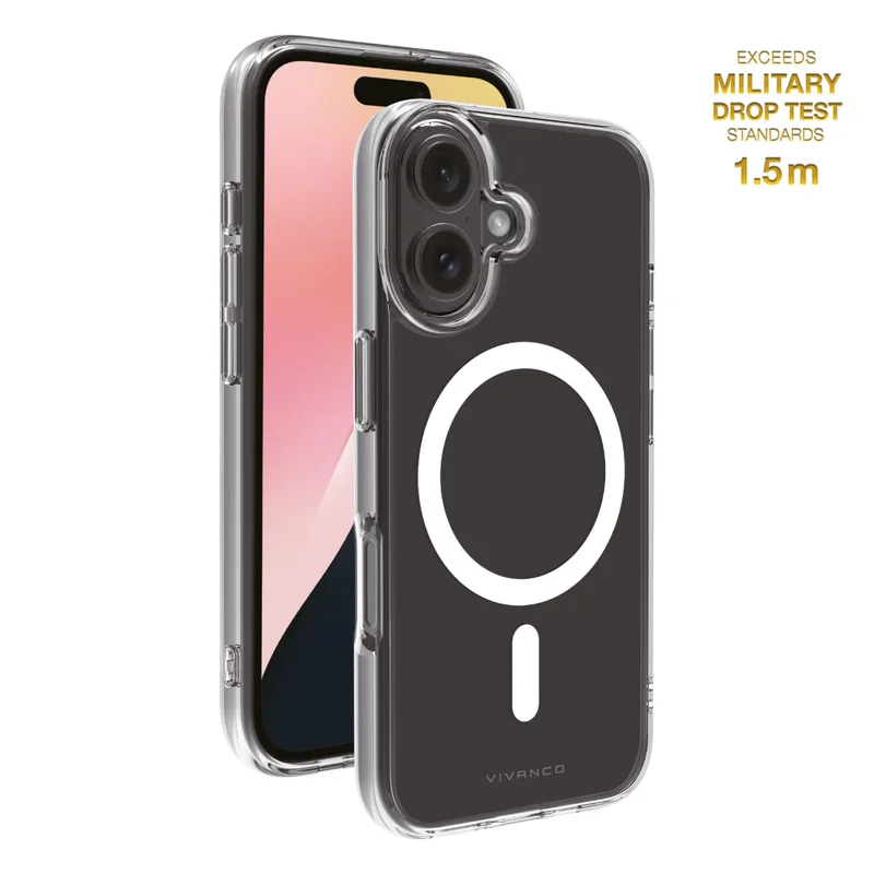 Vivanco Mag Clear skal iPhone 16 Transparent - 2864250