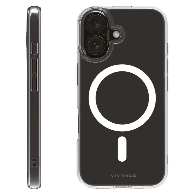 Vivanco Mag Clear skal iPhone 16 Transparent - 2864250