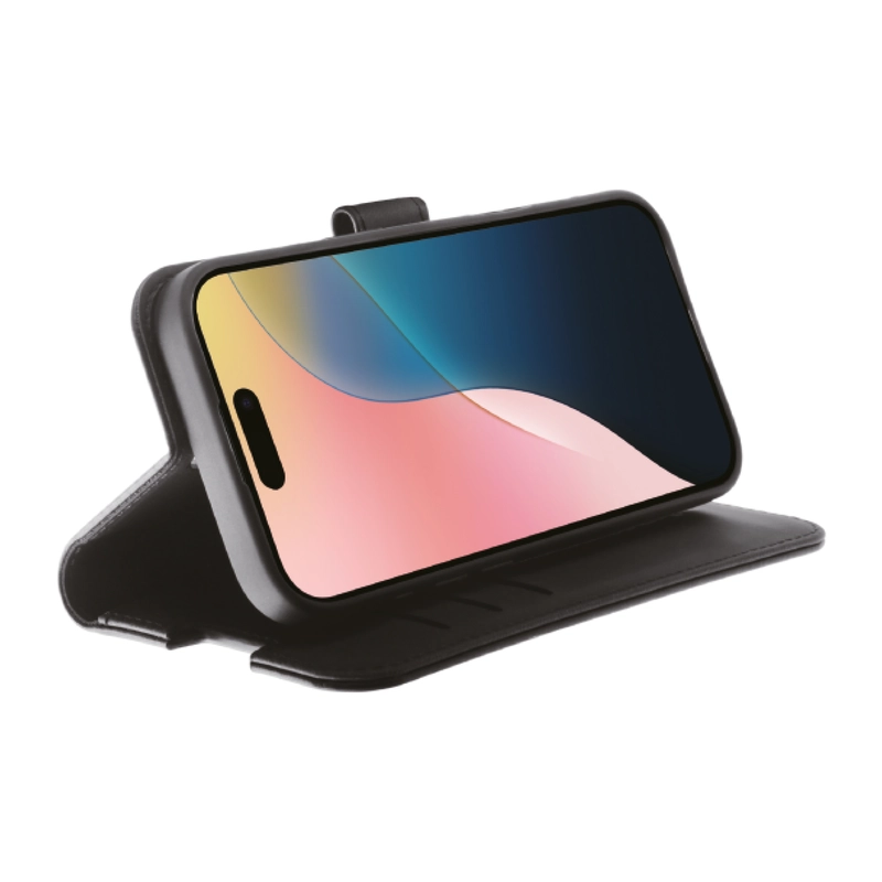 Vivanco Classic Plånboksfodral iPhone 16 Svart - 2864251