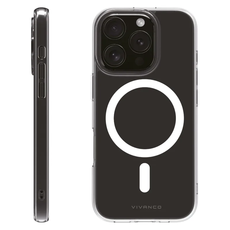 Vivanco Mag Clear skal iPhone 16 Pro Transparent - 2864256