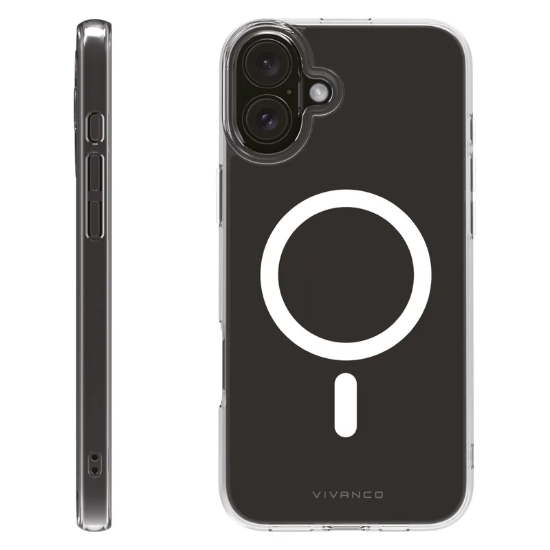 Vivanco Mag Clear skal iPhone 16 Plus Transparent - 2864260
