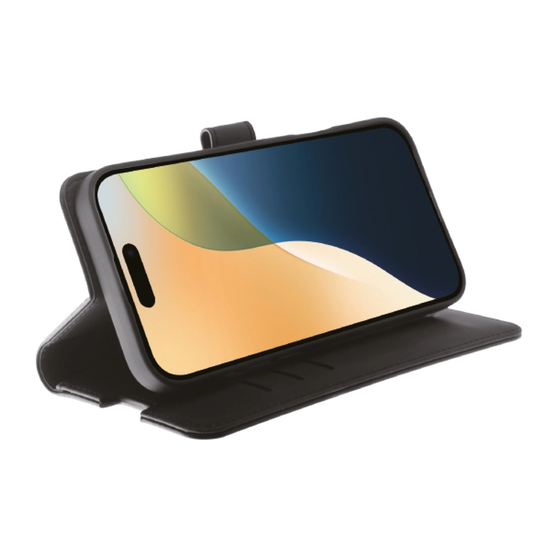 Vivanco Classic Plånboksfodral iPhone 16 Plus Svart - 2864261