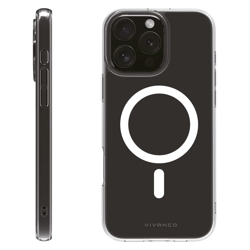 Vivanco Mag Clear skal iPhone 16 Pro Max Transparent - 2864263