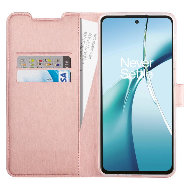 Vivanco Classic Plånboksfodral OnePlus Nord CE4 Lite Rosa - 2864307