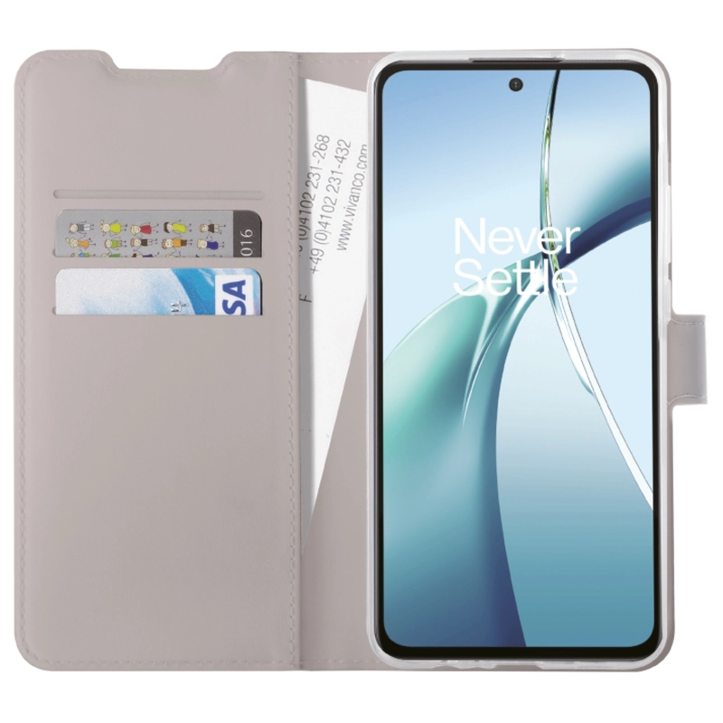 Vivanco Classic Plånboksfodral OnePlus Nord CE4 Lite Greige - 2864309