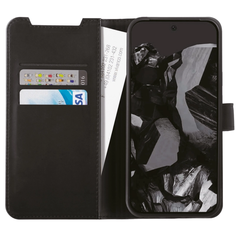 Vivanco Classic Plånboksfodral Google Pixel 9 Pro XL Svart - 2864316