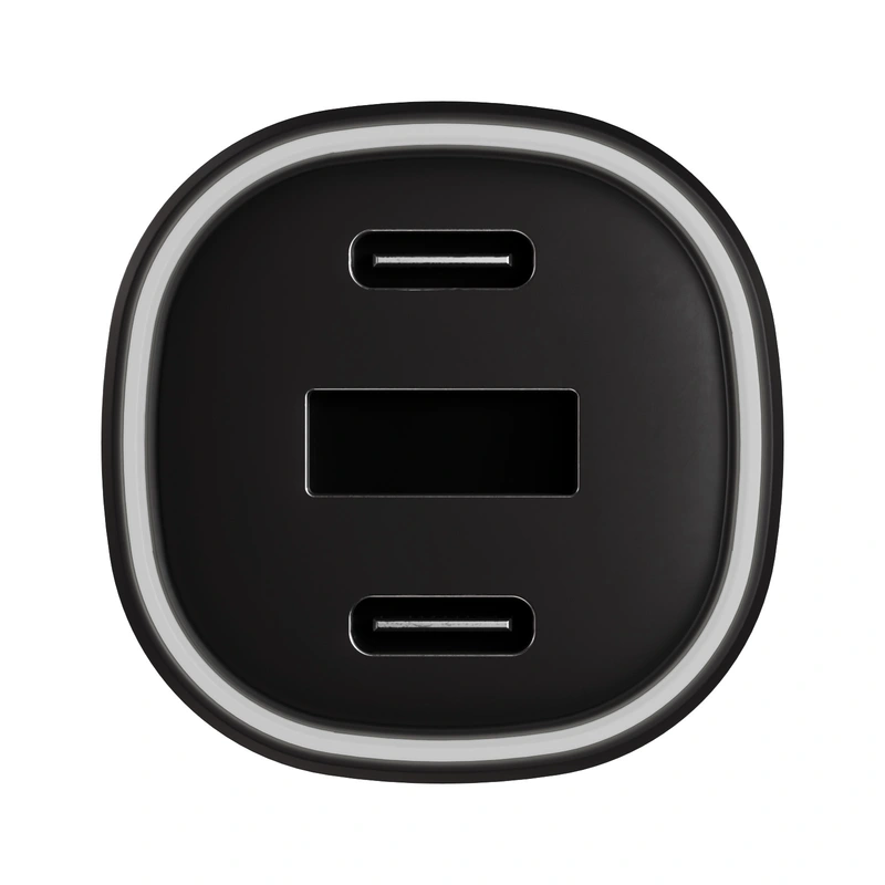 Vivanco Supersnabb 60W Billaddare 2xUSB-C 30W/1xUSB-A 18W - 2864341