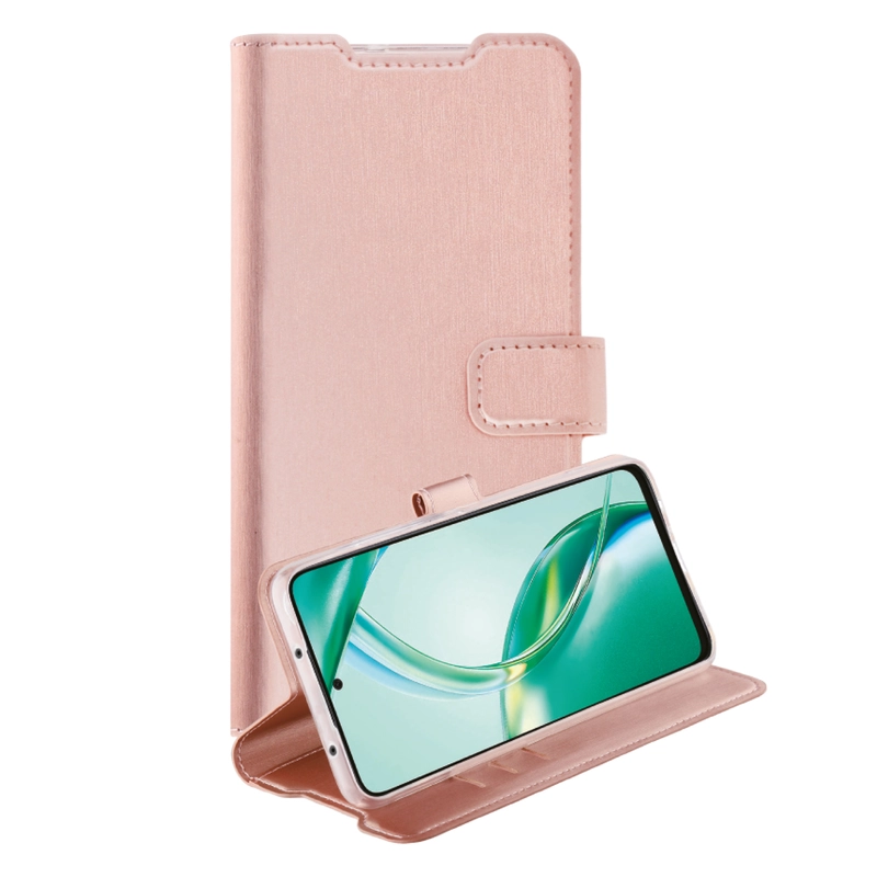 Vivanco Classic Plånboksfodral Honor 200 Smart Rosa Guld - 2864346