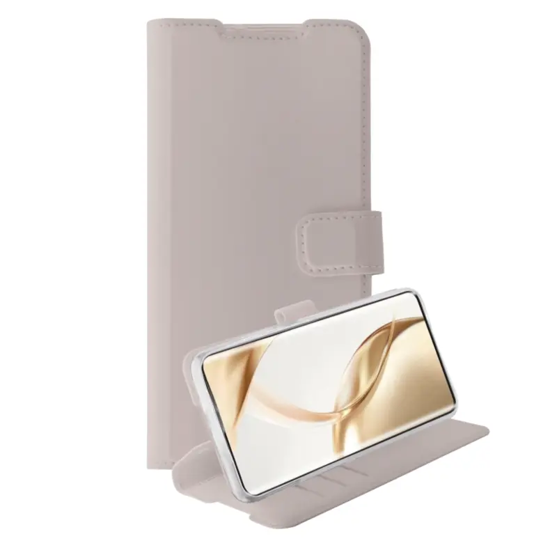 Vivanco Classic Plånboksfodral Galaxy S24 FE 5G Greige - 2864353