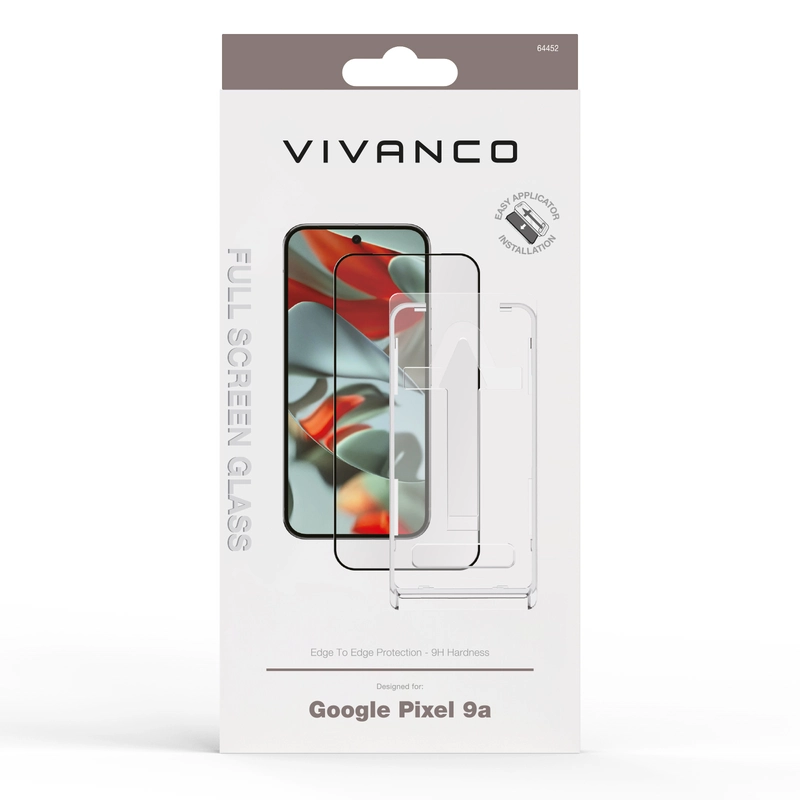 Vivanco Full Screen Skyddsglas 9H Google Pixel 9a - 2864452