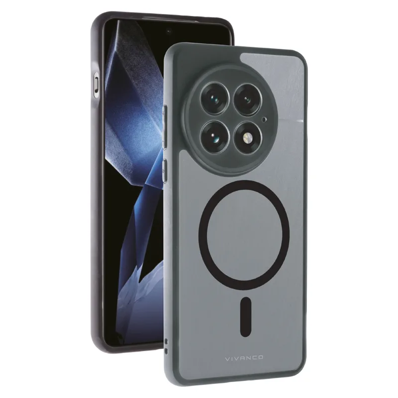 Vivanco Mag Pro Cover OnePlus 13 Transparent/Svart - 2864460