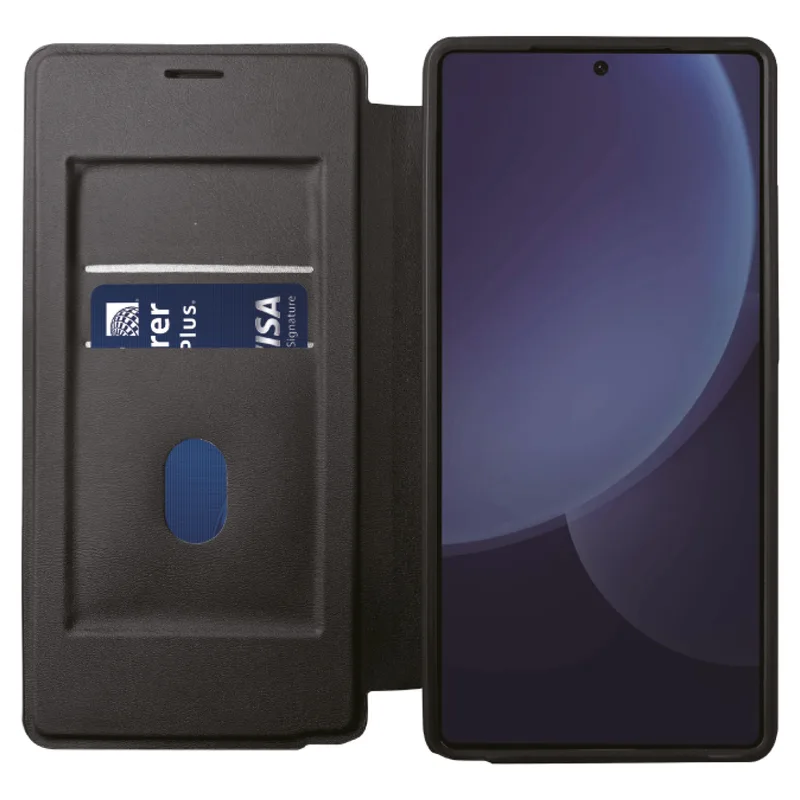 Vivanco Mag Wallet Plånboksfodral Samsung Galaxy S25 Ultra Svart - 2864500