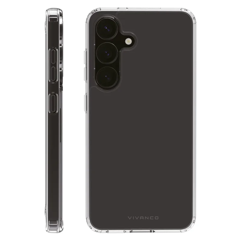 Vivanco Crystal Clear skal Samsung Galaxy S25+ Transparent - 2864509