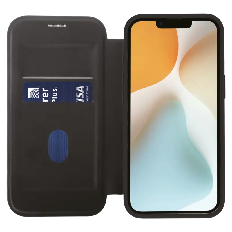 Vivanco Mag Wallet Plånboksfodral Apple Apple iPhone 17e/16e Svart - 2864528