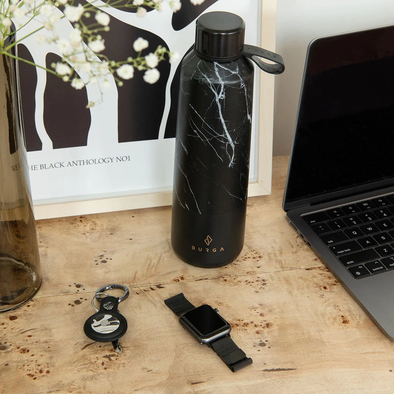 Burga Metal Mesh Black - Apple Watch 42/44/45/46/49mm Metallarmband - 2178229