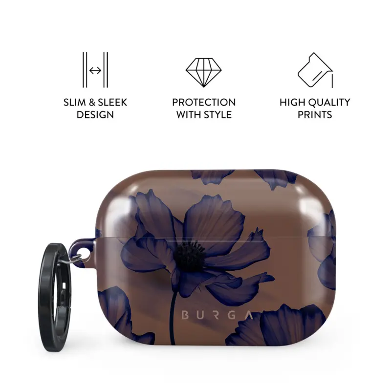 Burga Velvet Night - Apple AirPods Pro 2 Skyddsfodral - 2884963