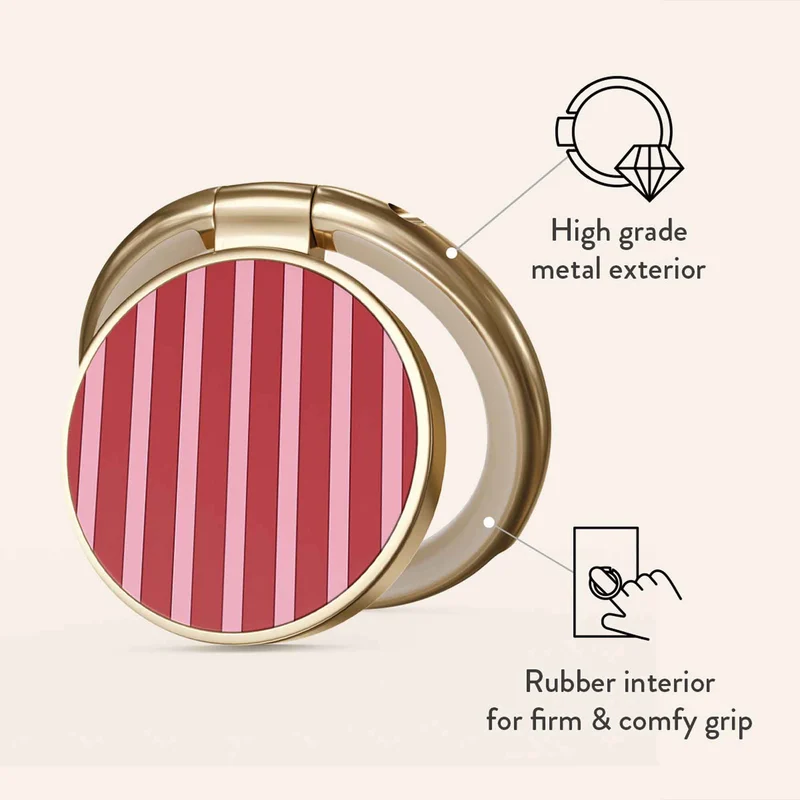 Burga Strawberry Jam - Universal Ringhållare Guld - 2923874