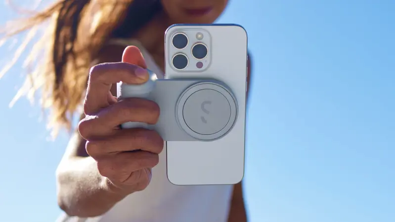 Shiftcam SnapGrip Pro Qi2 med batteri MagSafe-kompatibel Svart - 2933463