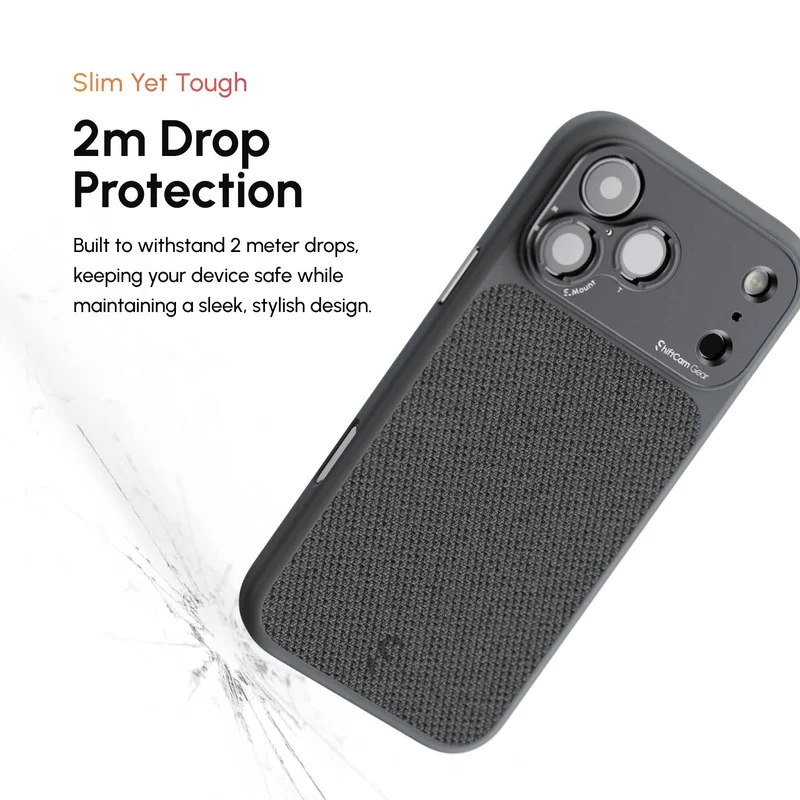 Shiftcam Kameraskal S.Mount med MagSafe för iPhone 17 Pro Svart - 2638753