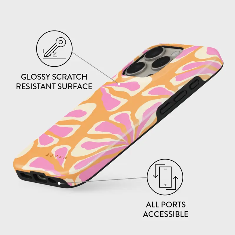 Burga Aloha - Apple iPhone 16 Tough MagSafe Skyddsskal - 2935461