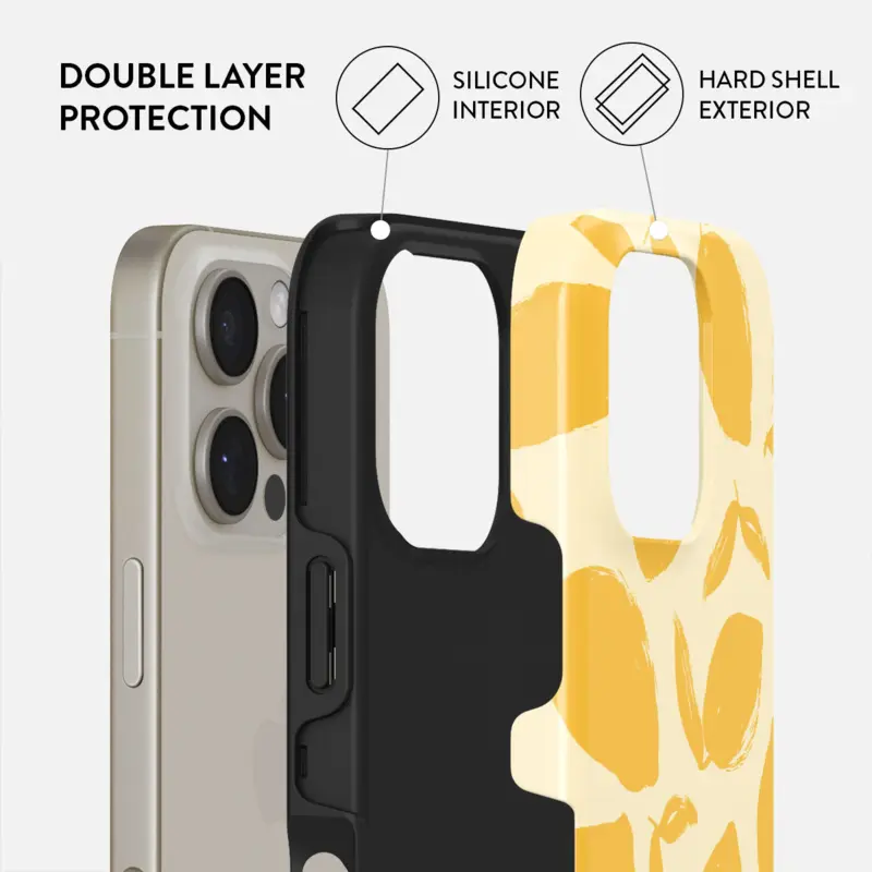 Burga Lemon Tart - Apple iPhone 16 Pro Max Tough MagSafe Skyddsskal - 2935611
